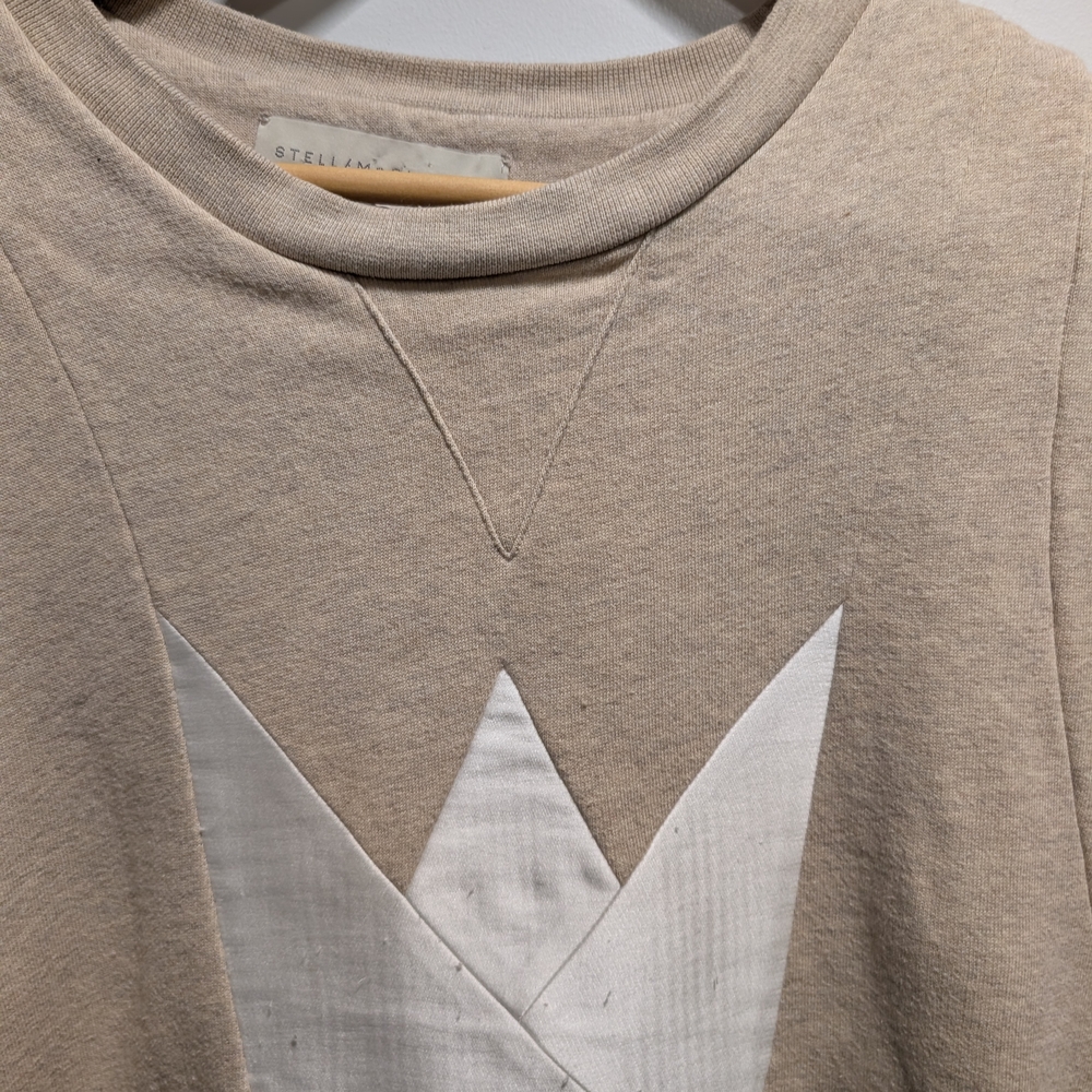 Stella McCartney Beige Top with White Accents - Picture 2 of 5